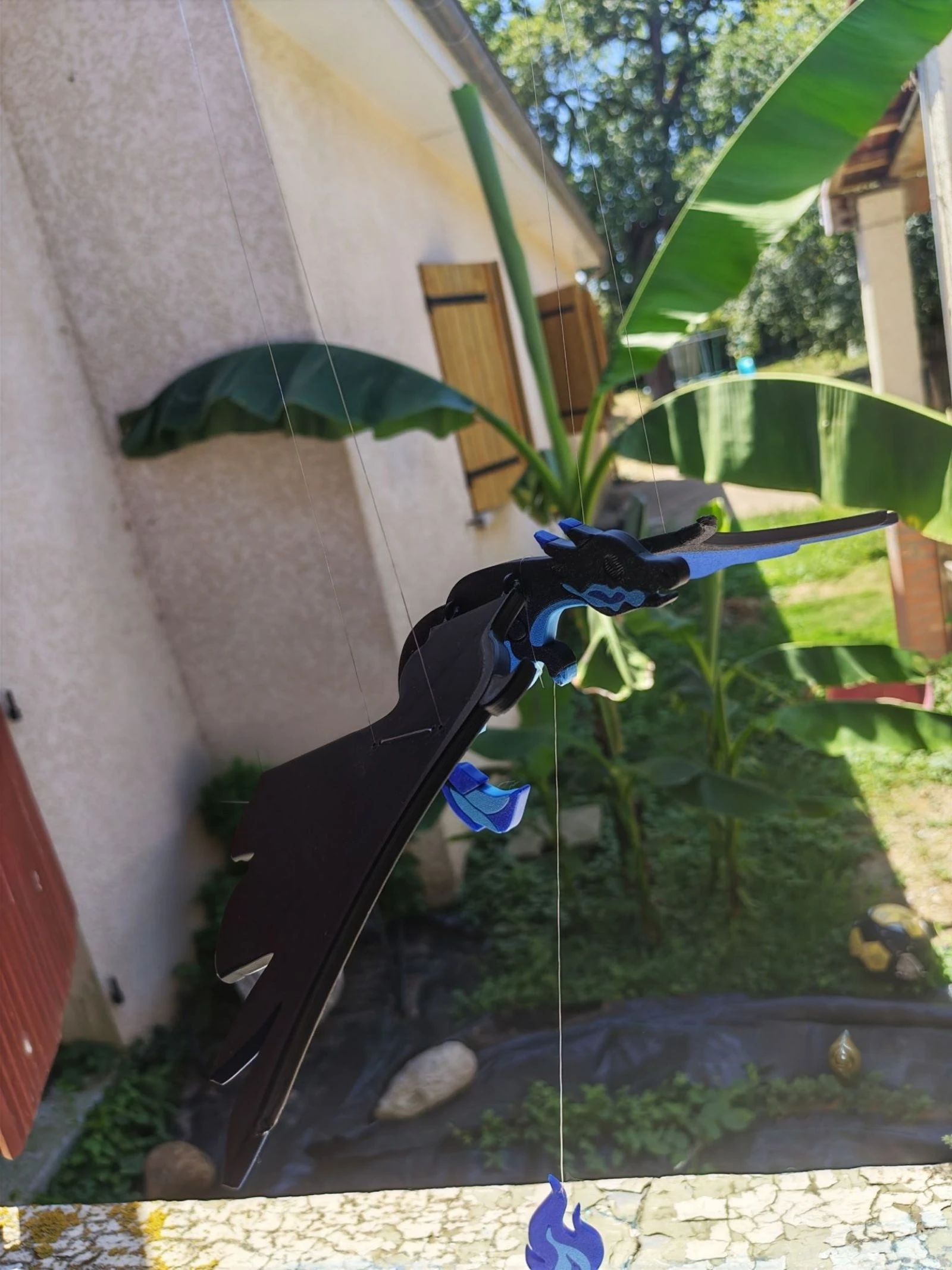 Décoration suspendu Dracaufeu 